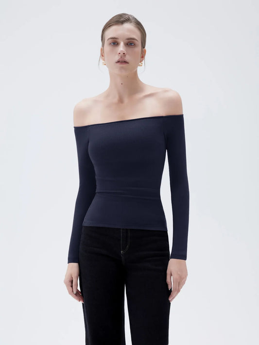 SkinSculpt™ Off-Shoulder Top