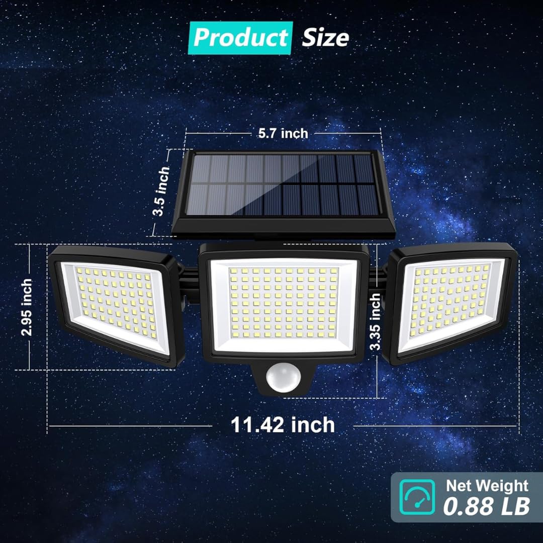 SentryBeam Solar Motion Security Light