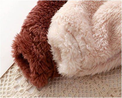 SnuggleBear™ - Fluffy Hooded Baby Romper