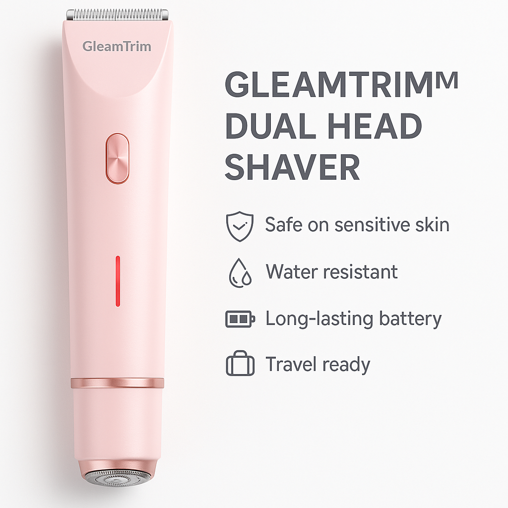 GleamTrim™ Dual Head Shaver
