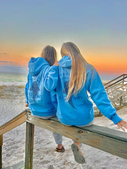 “Everything Whale Be Alright” Hoodie