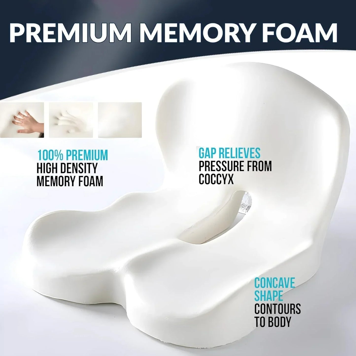 CoreCush - Premium Memory Foam Pillow