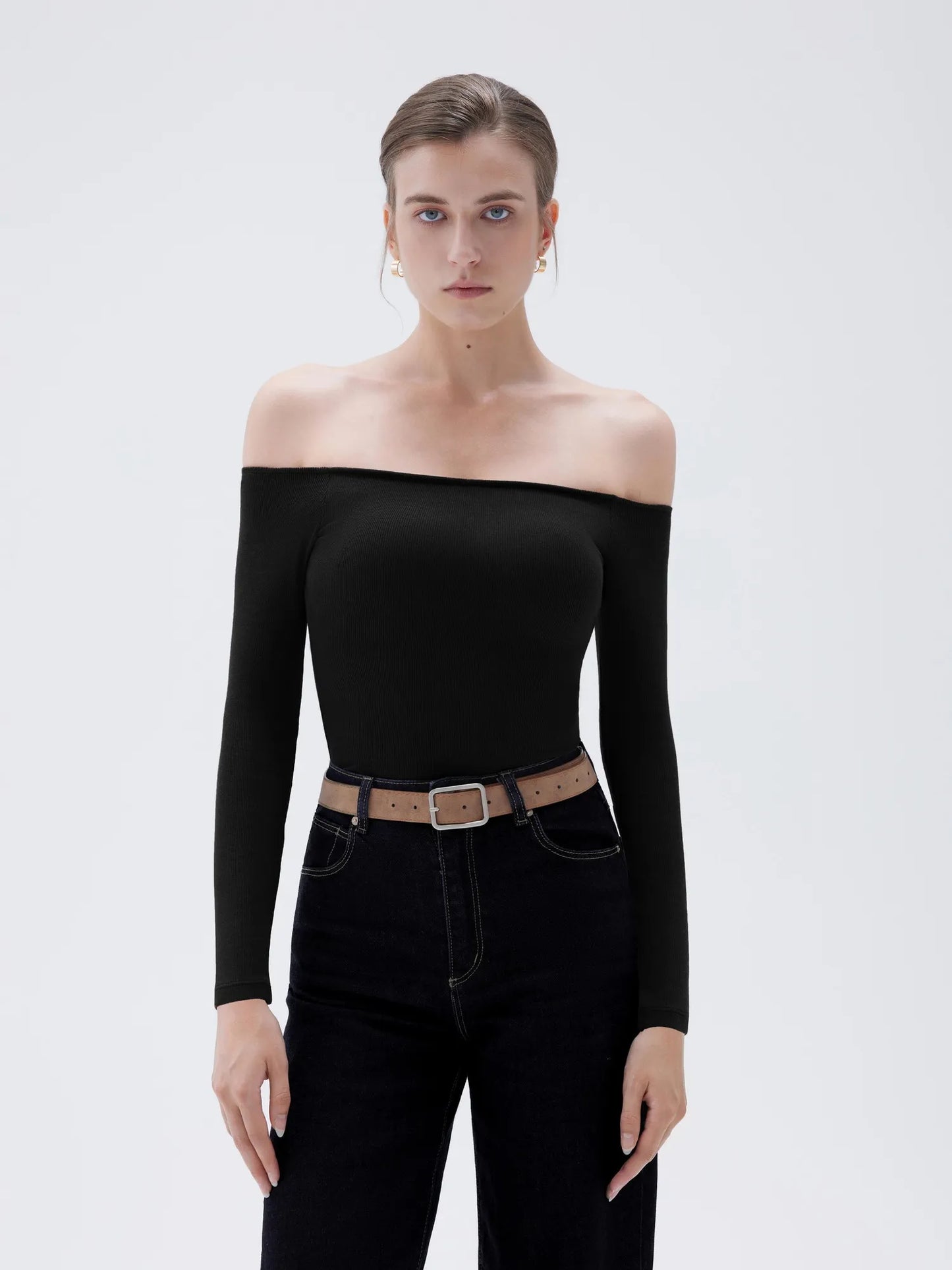 SkinSculpt™ Off-Shoulder Top