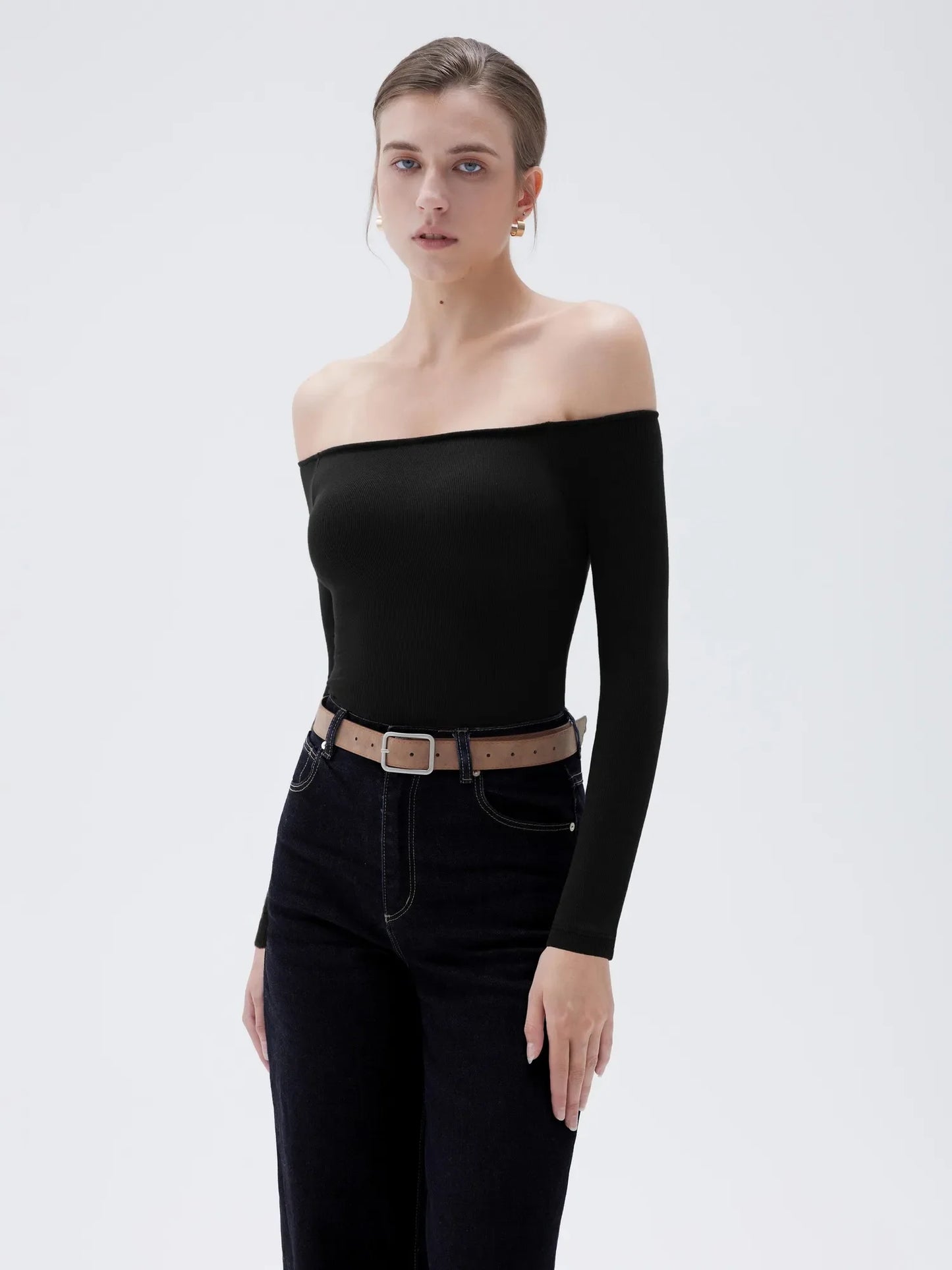 SkinSculpt™ Off-Shoulder Top
