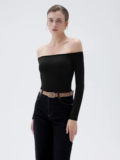 SkinSculpt™ Off-Shoulder Top