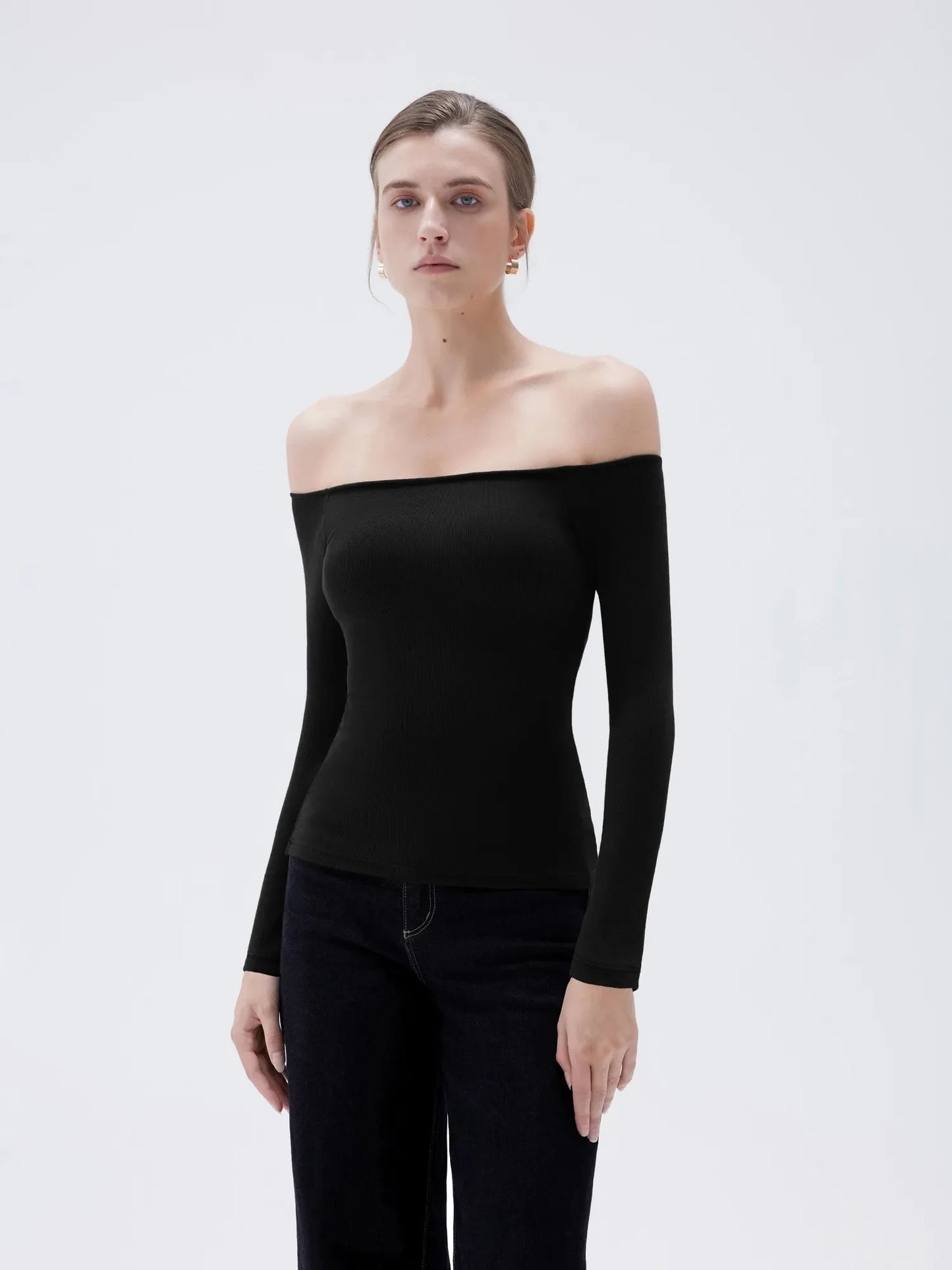 SkinSculpt™ Off-Shoulder Top
