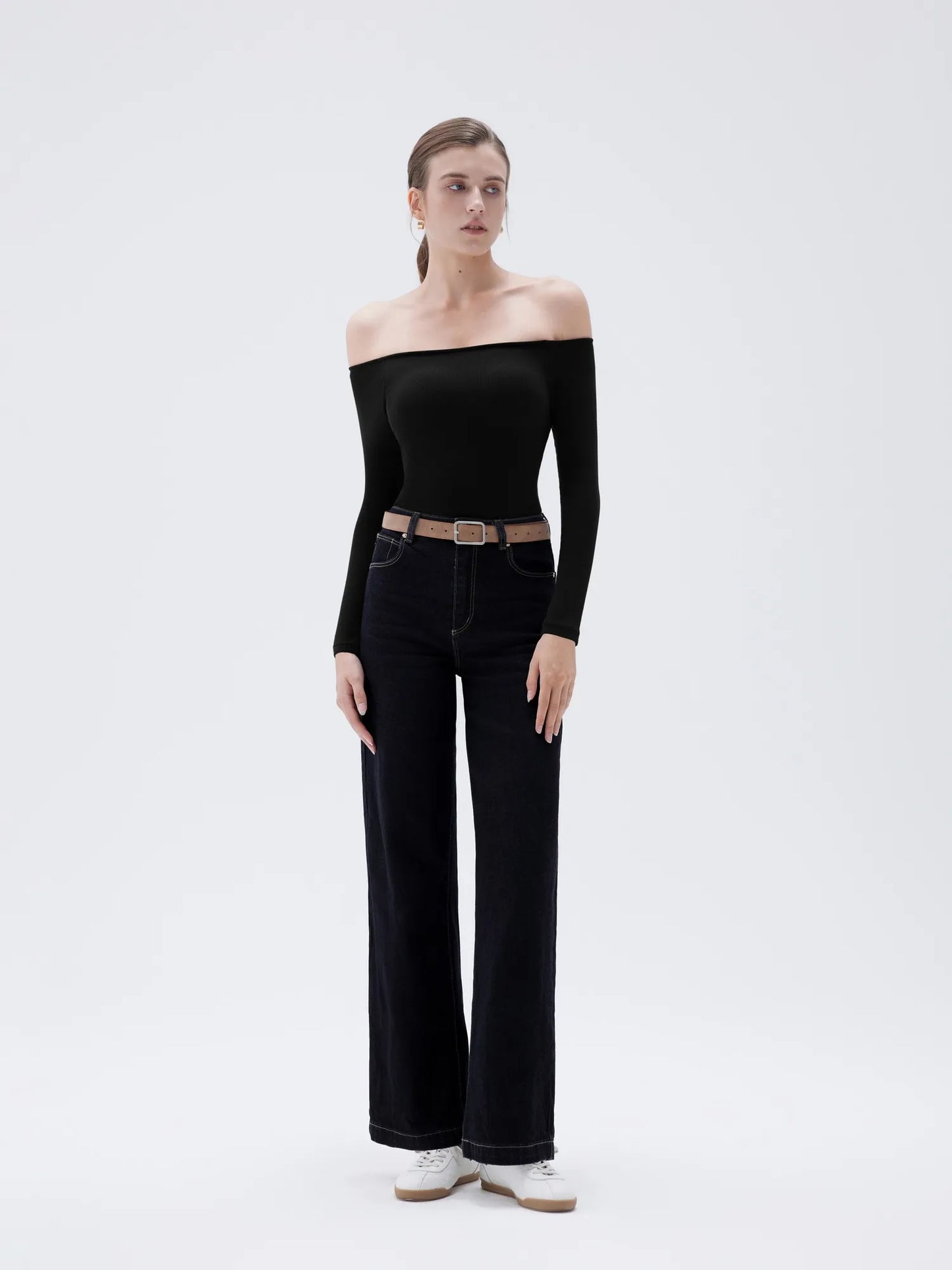 SkinSculpt™ Off-Shoulder Top