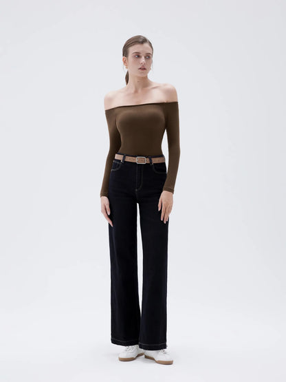 SkinSculpt™ Off-Shoulder Top