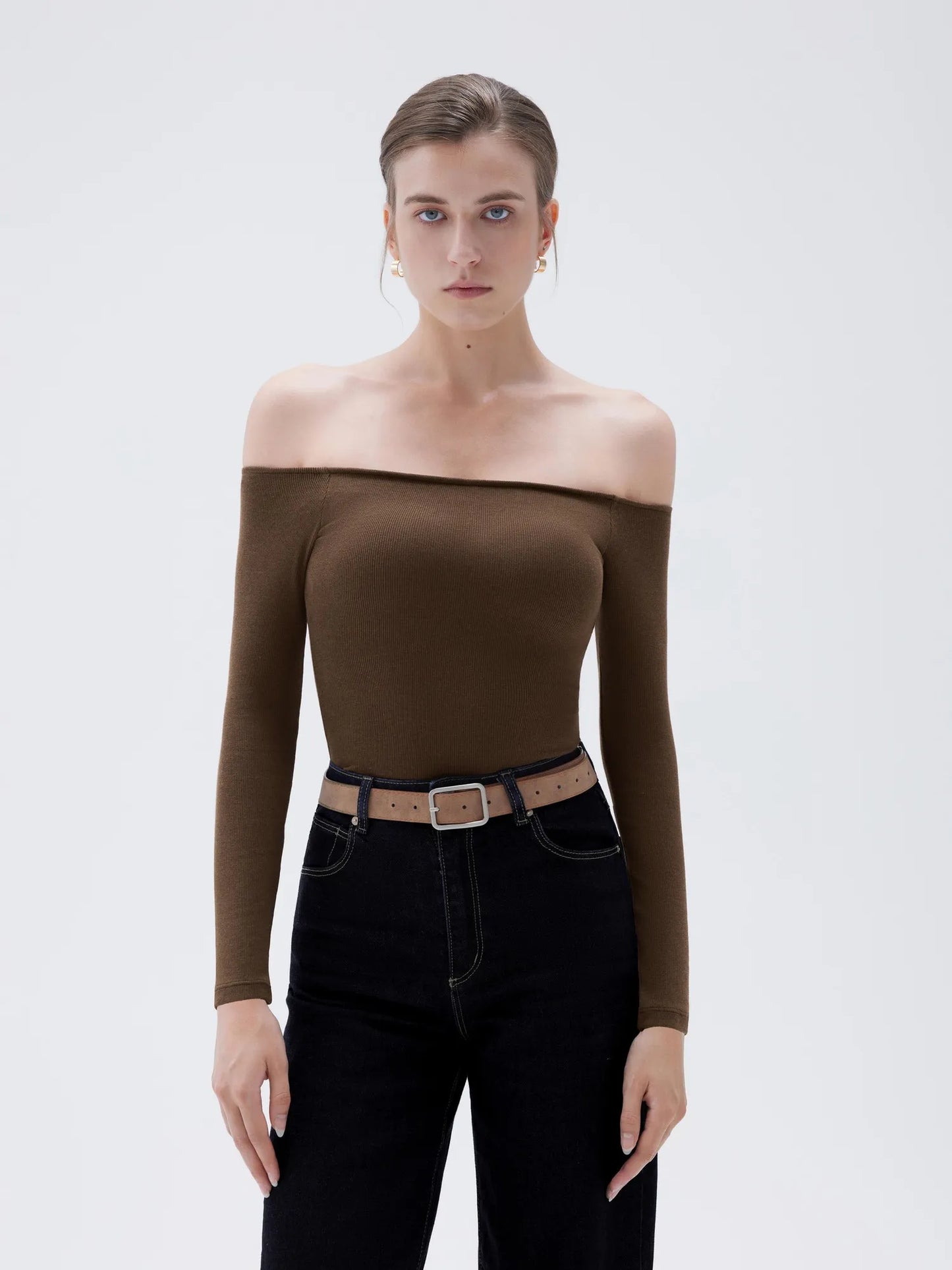 SkinSculpt™ Off-Shoulder Top