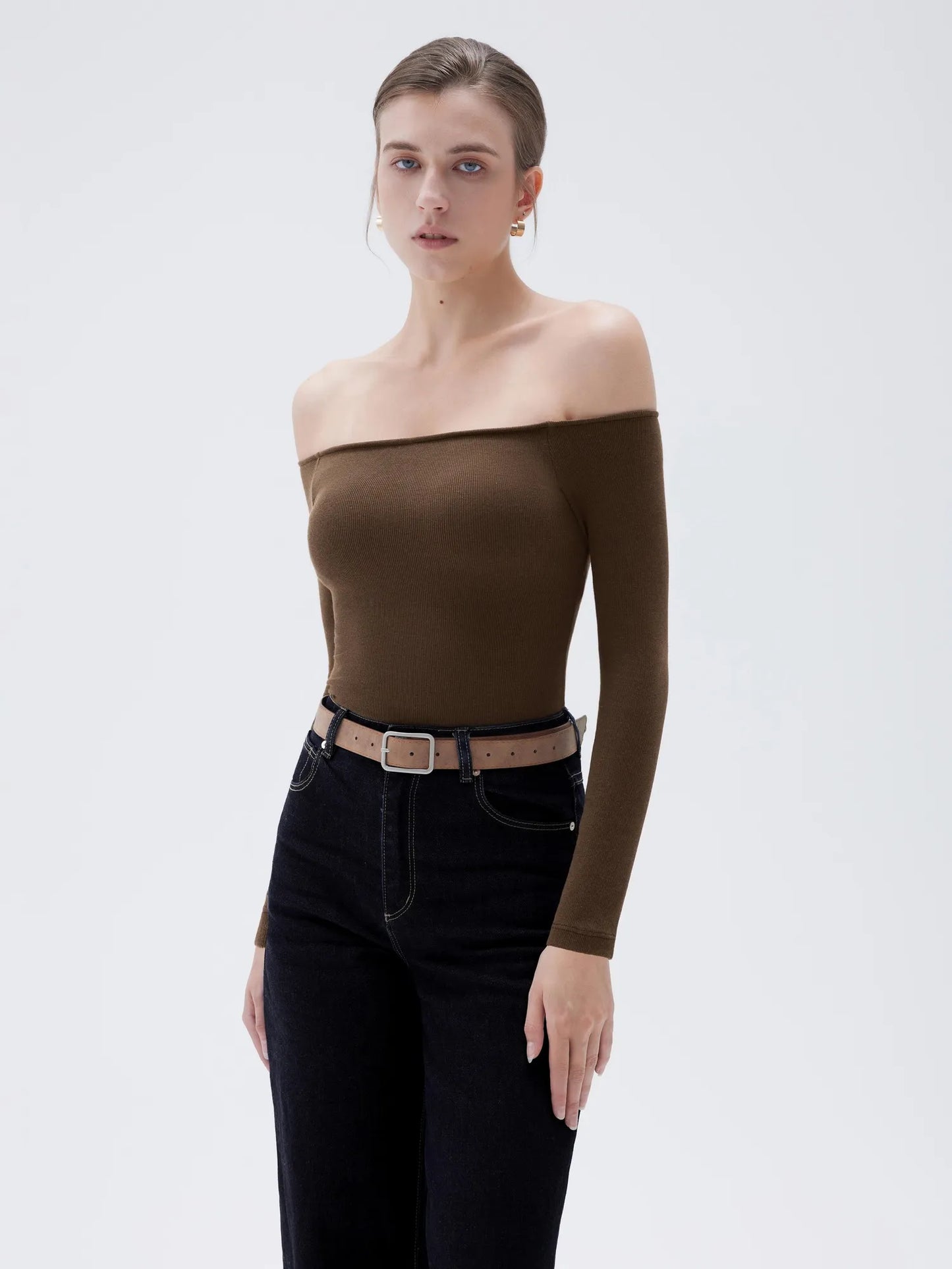 SkinSculpt™ Off-Shoulder Top
