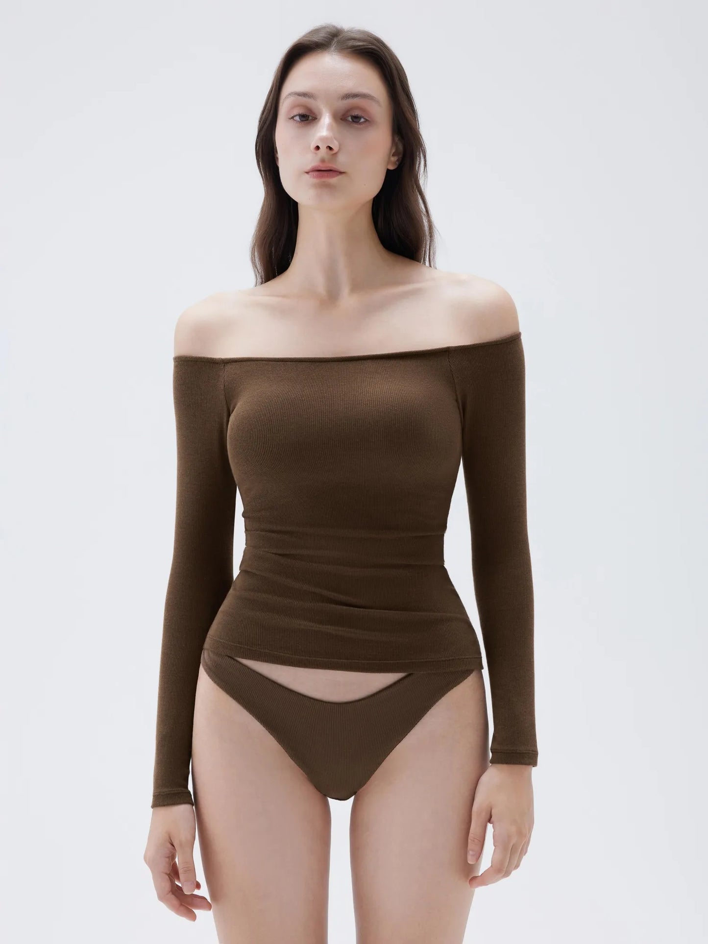 SkinSculpt™ Off-Shoulder Top