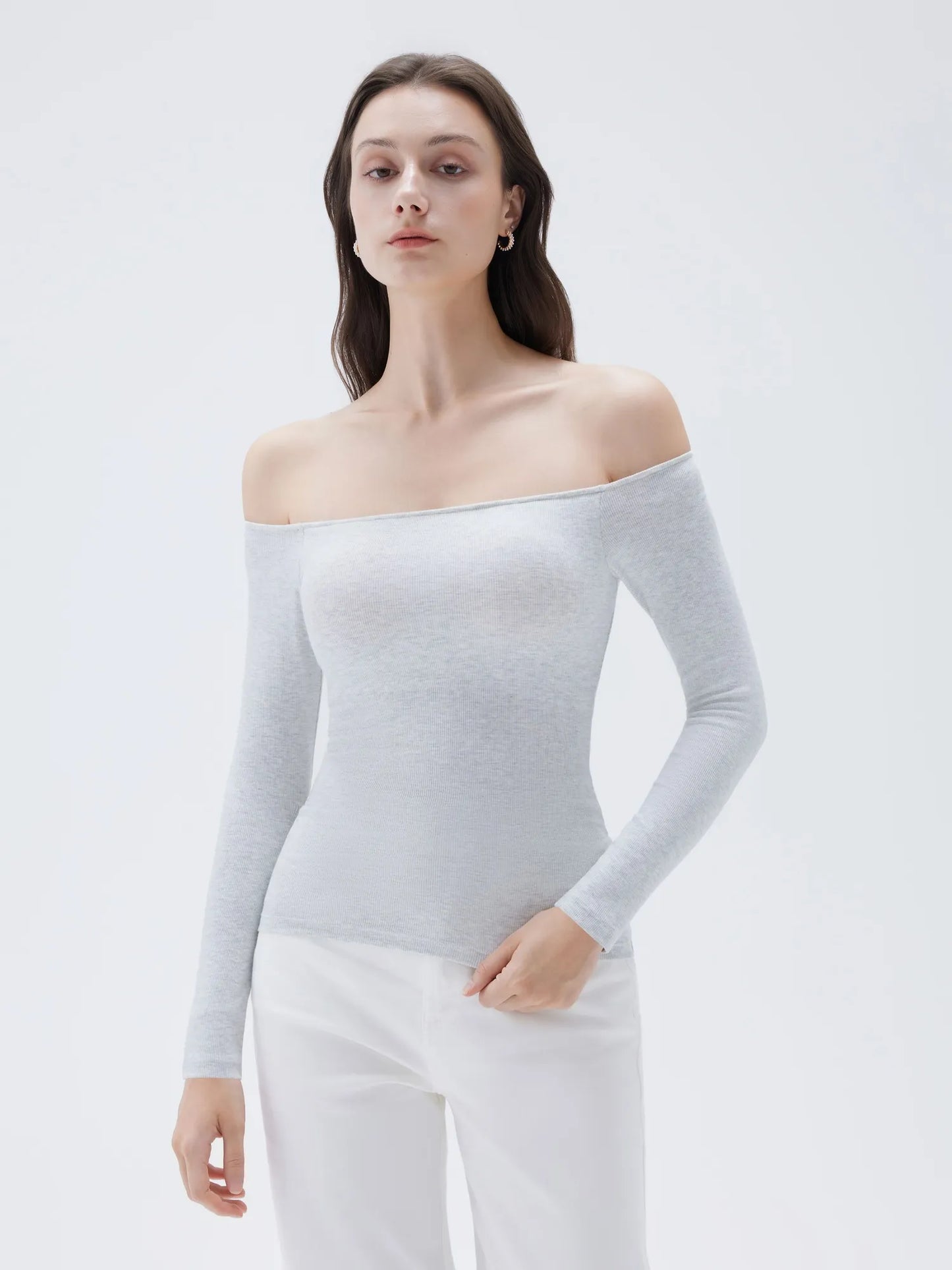 SkinSculpt™ Off-Shoulder Top