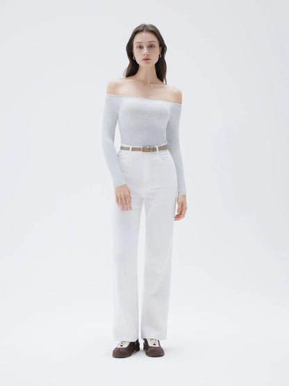 SkinSculpt™ Off-Shoulder Top