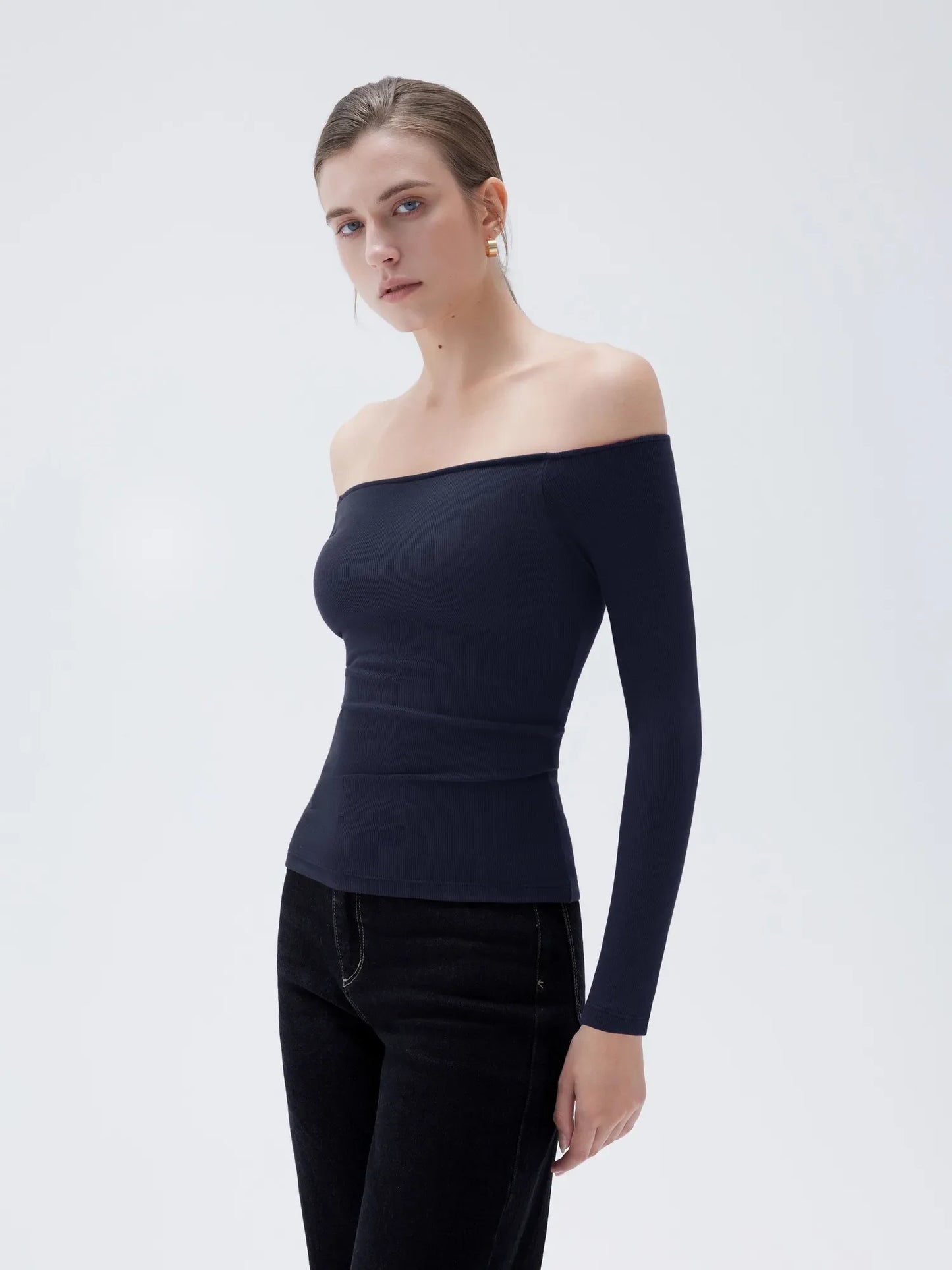 SkinSculpt™ Off-Shoulder Top
