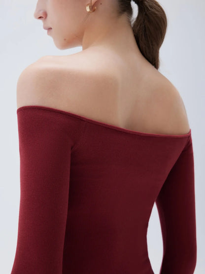 SkinSculpt™ Off-Shoulder Top