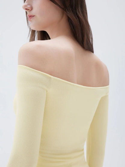 SkinSculpt™ Off-Shoulder Top