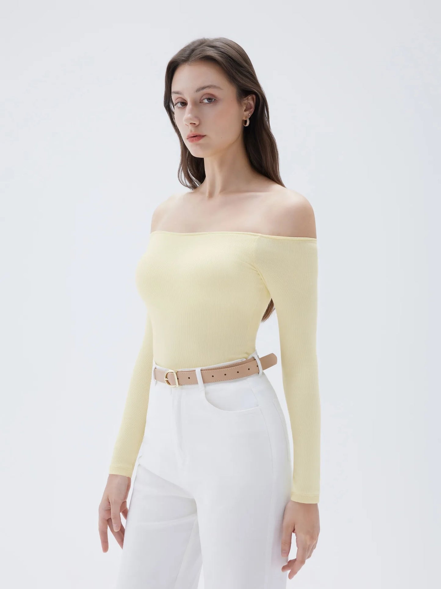 SkinSculpt™ Off-Shoulder Top