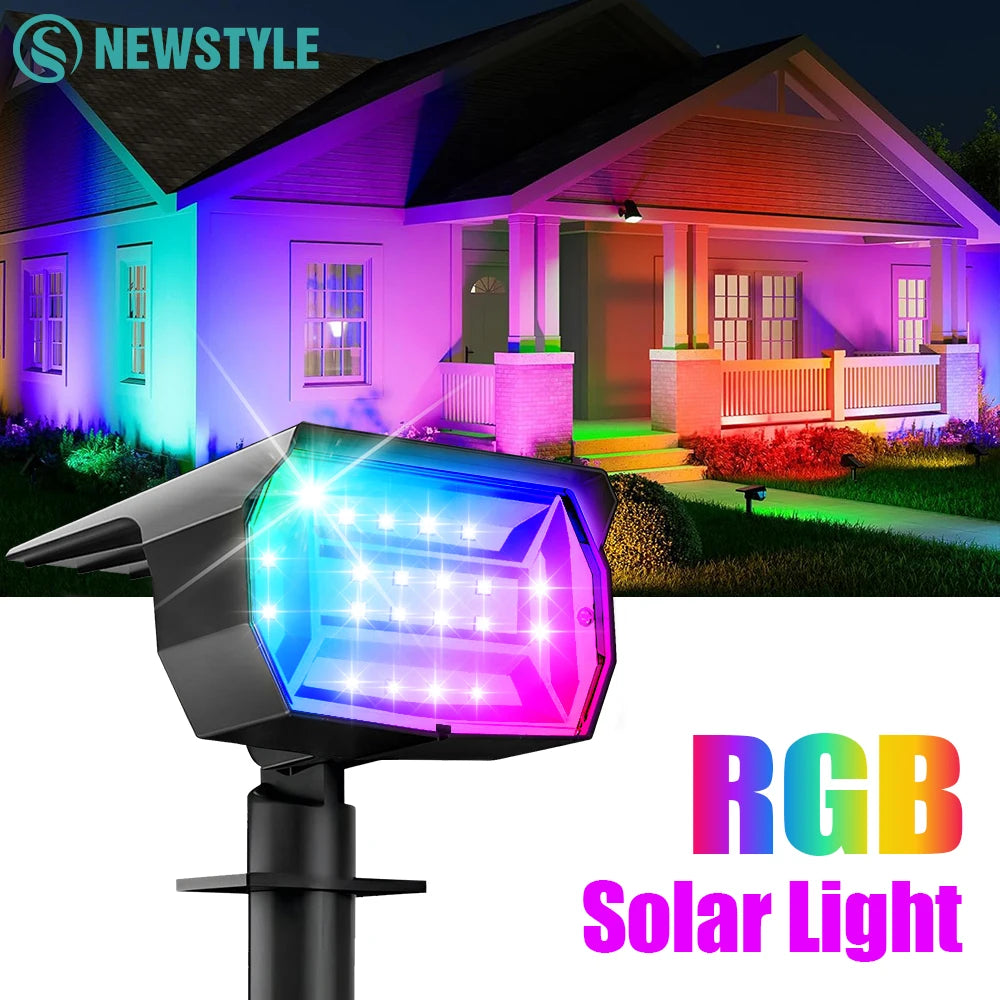 GlowScape™ Solar Landscape Lights