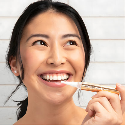 BrightSwipe™  Viral Teeth Whitening Serum Pen + Dual-Peroxide Formula & Xylitol
