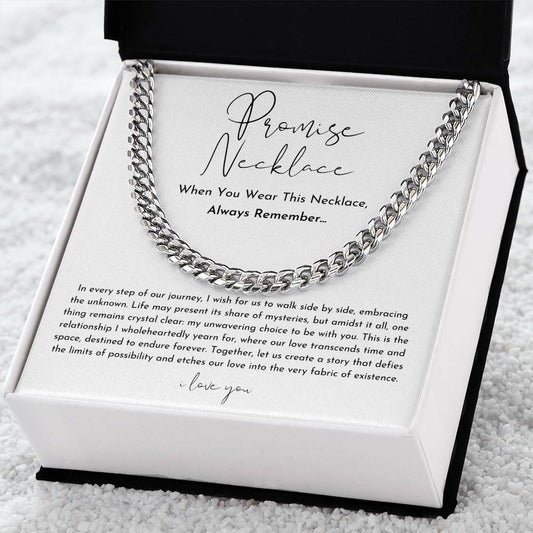 Promise Necklace For Him (ONLY $5.99 TODAY)