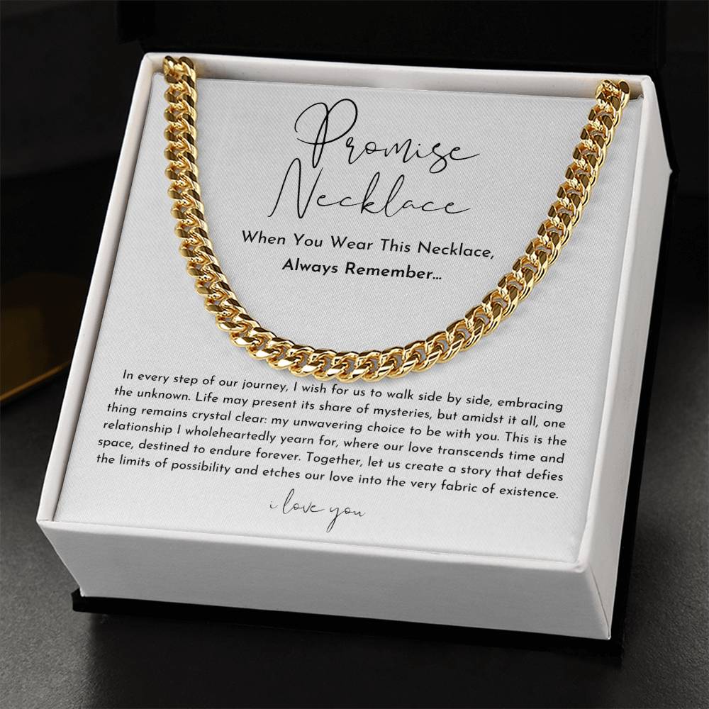Promise Necklace For Him (ONLY $5.99 TODAY)
