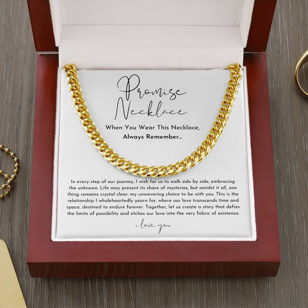 Promise Necklace For Him (ONLY $5.99 TODAY)