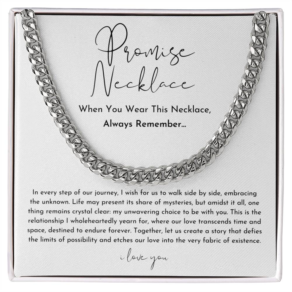 Promise Necklace For Him (ONLY $5.99 TODAY)