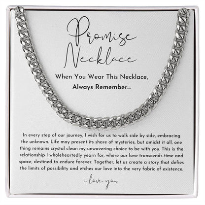Promise Necklace For Him (ONLY $5.99 TODAY)