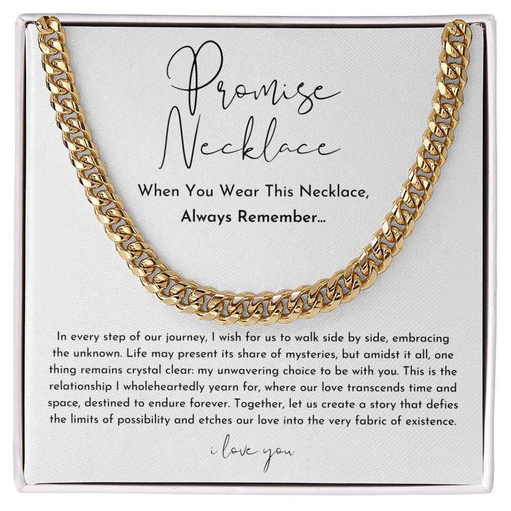 Promise Necklace For Him (ONLY $5.99 TODAY)