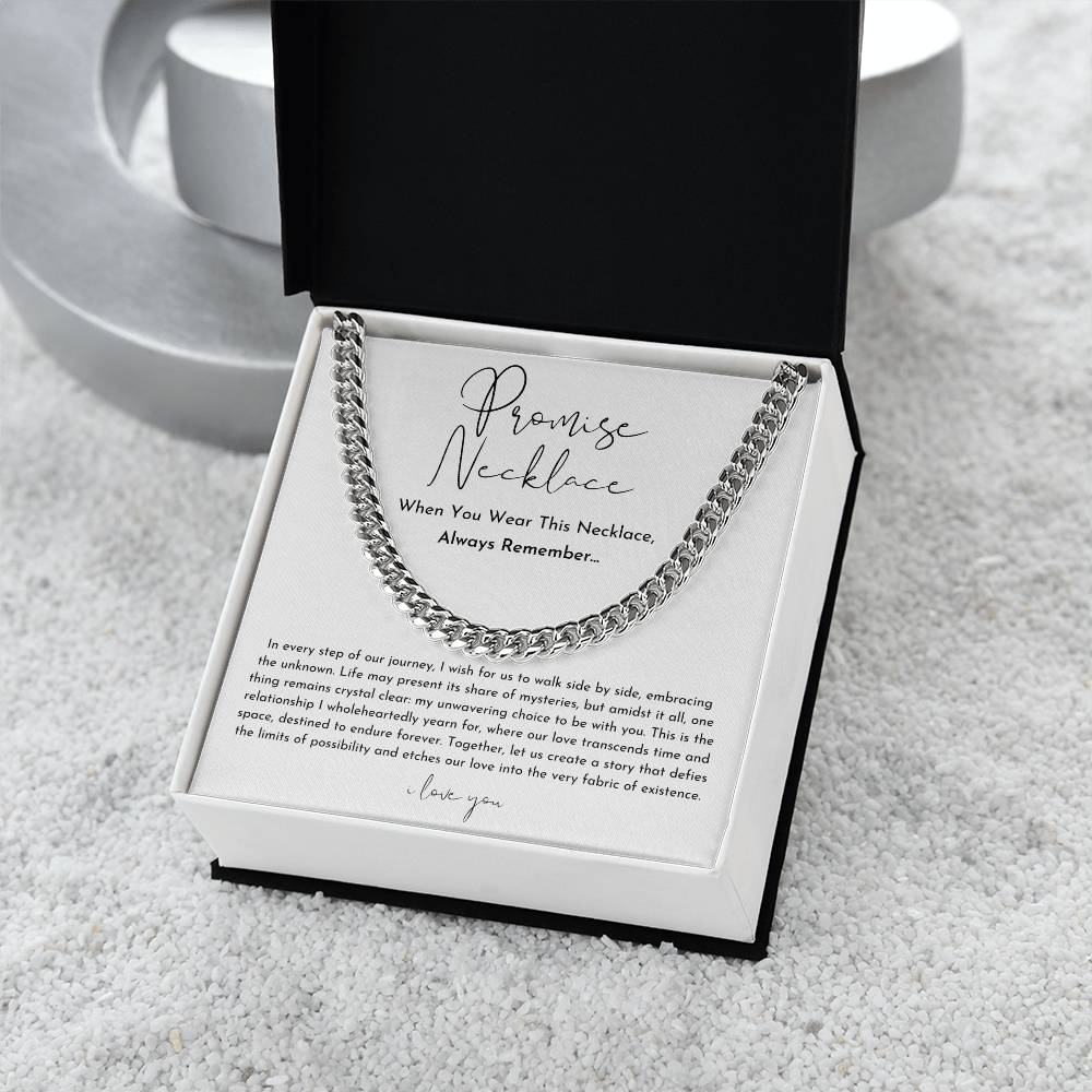 Promise Necklace For Him (ONLY $5.99 TODAY)