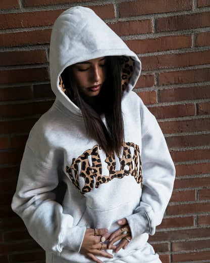 Leopard Hoodie Set