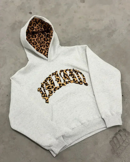 Leopard Hoodie Set